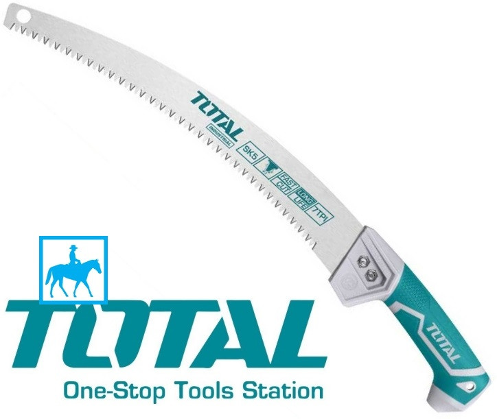 Cưa cắt cành cầm tay lưỡi cong 330mm 13inch total chính hãng tht51133026