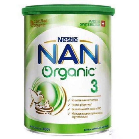 Sữa NAN ORGANIC số 3 – Dành cho trẻ từ 1 – 3 tuổi