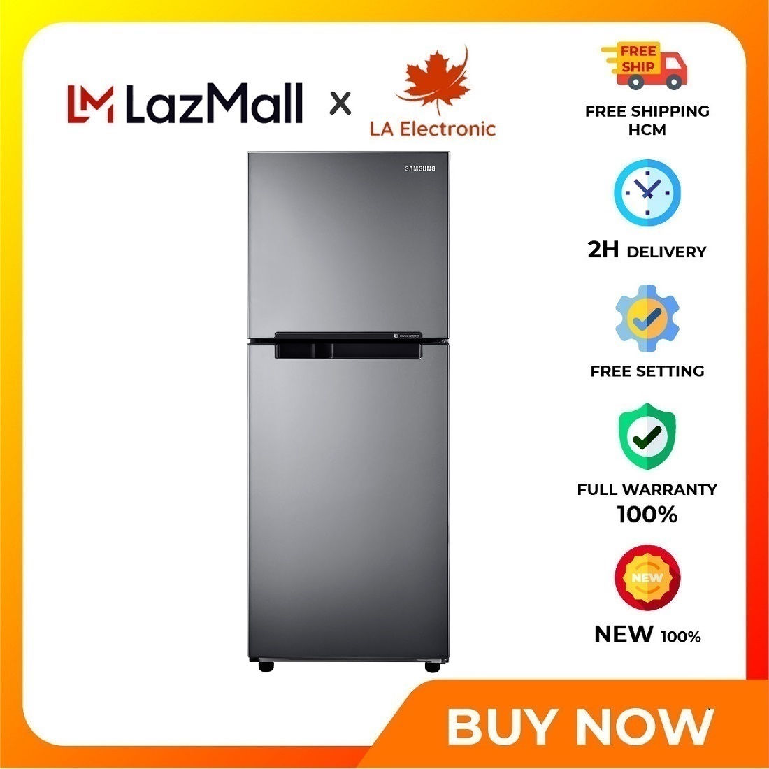 Trả Góp 0% - Tủ Lạnh Samsung Inverter 208 lít RT19M300BGS/SV - Miễn phí vận chuyển HCM Chế độ tiết kiệm điện:Công Nghệ Digital Inverter Công nghệ làm lạnh:Làm lạnh đa chiều Công nghệ kháng khuẩn khử mùi