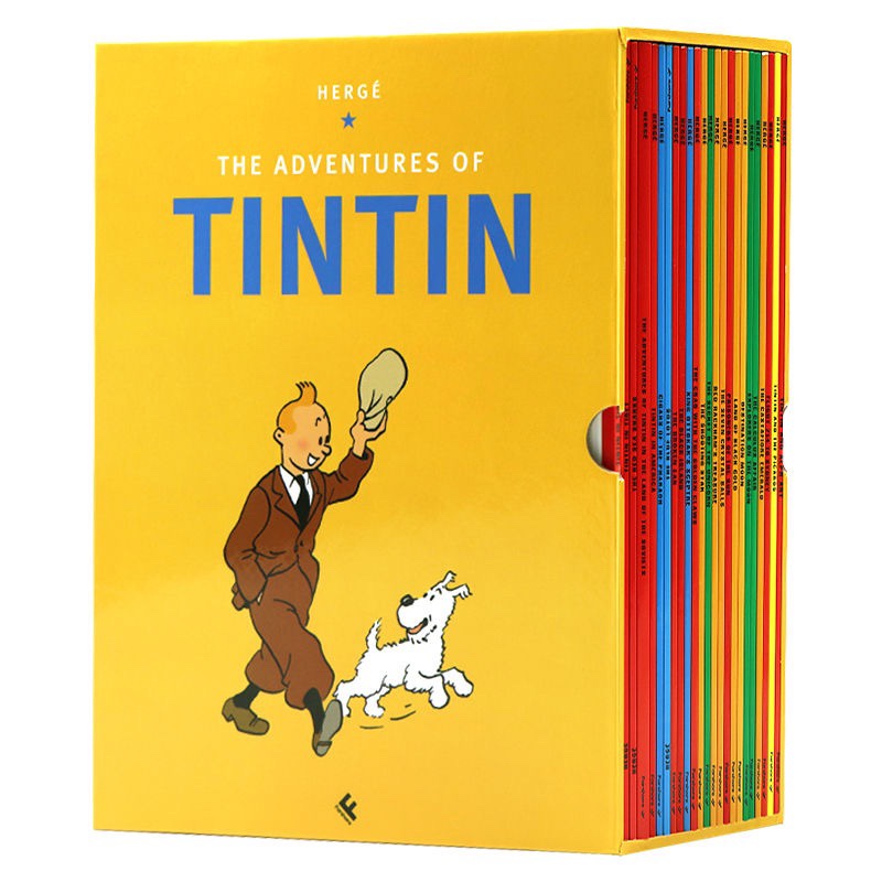 Bản nhập - full boxset 23c - the adventures of tintin !!!