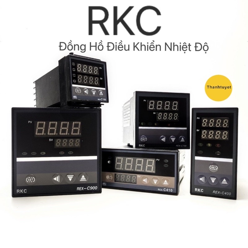 Bộ điều khiển nhiệt độ rkc rex-c100~c900 - relay
