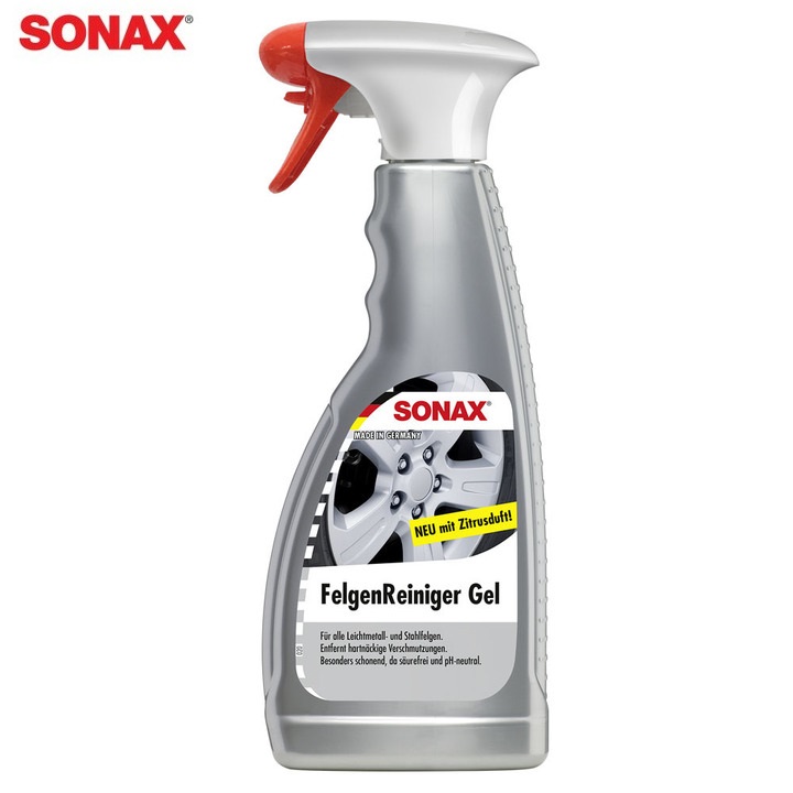 Dung dịch rửa mâm xe ô tô Sonax Rim Cleaner 429200 dung tích 500ml