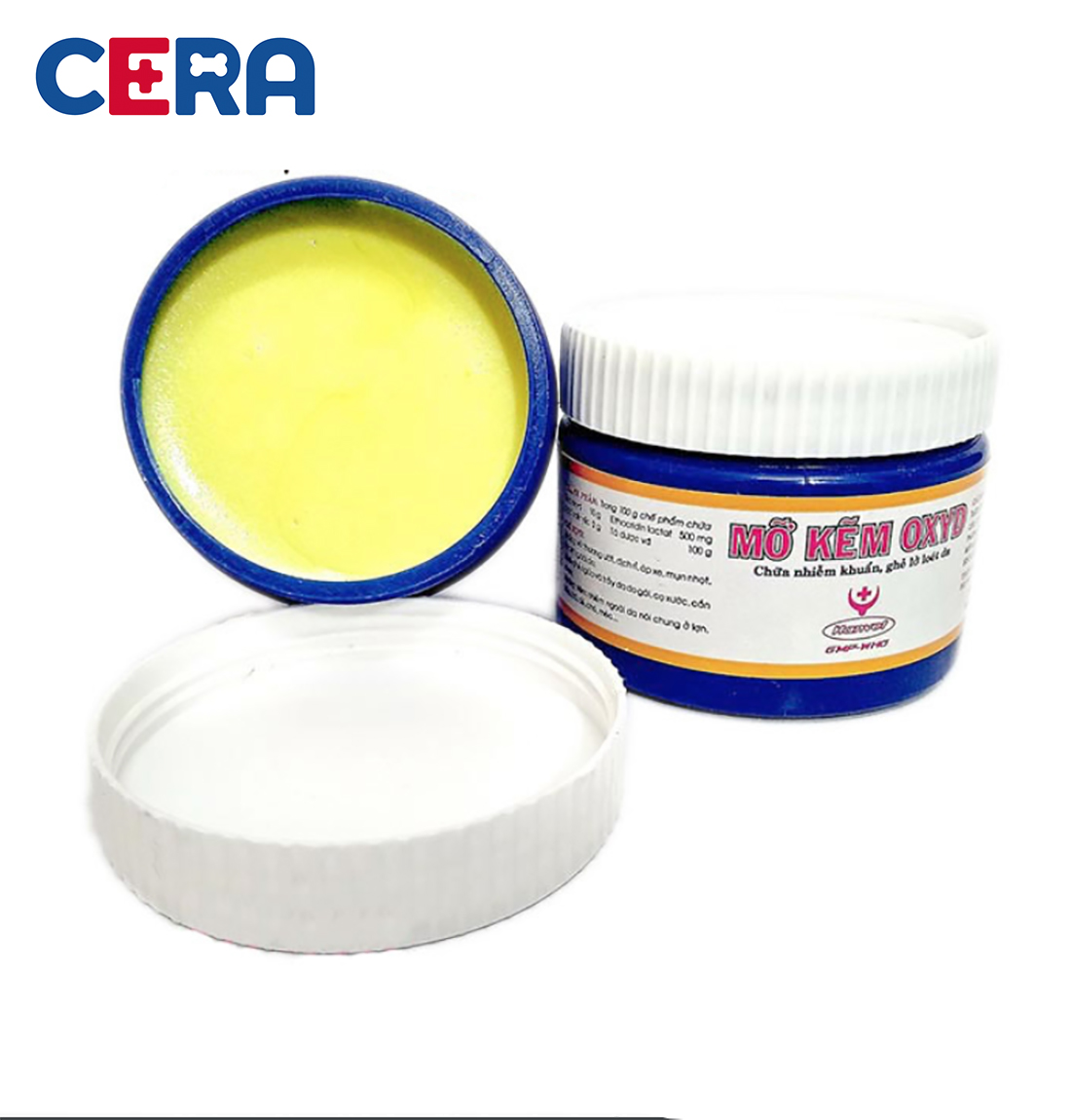 Mỡ Kẽm Mỡ Kẽm OXYD Nhiễm Khuẩn, Ghẻ Lỡ Loét Da Chó Mèo