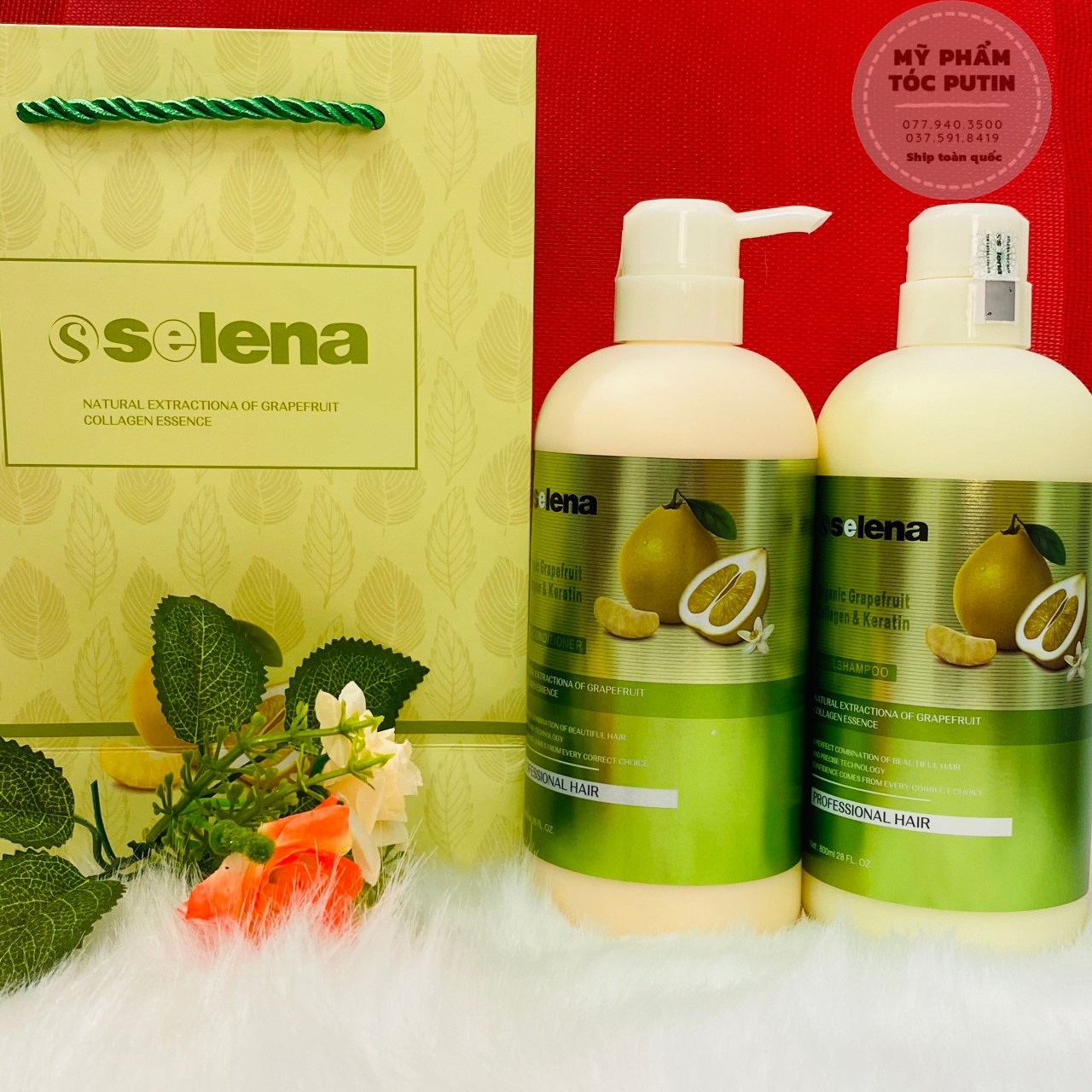 Dầu gội bưởi selena