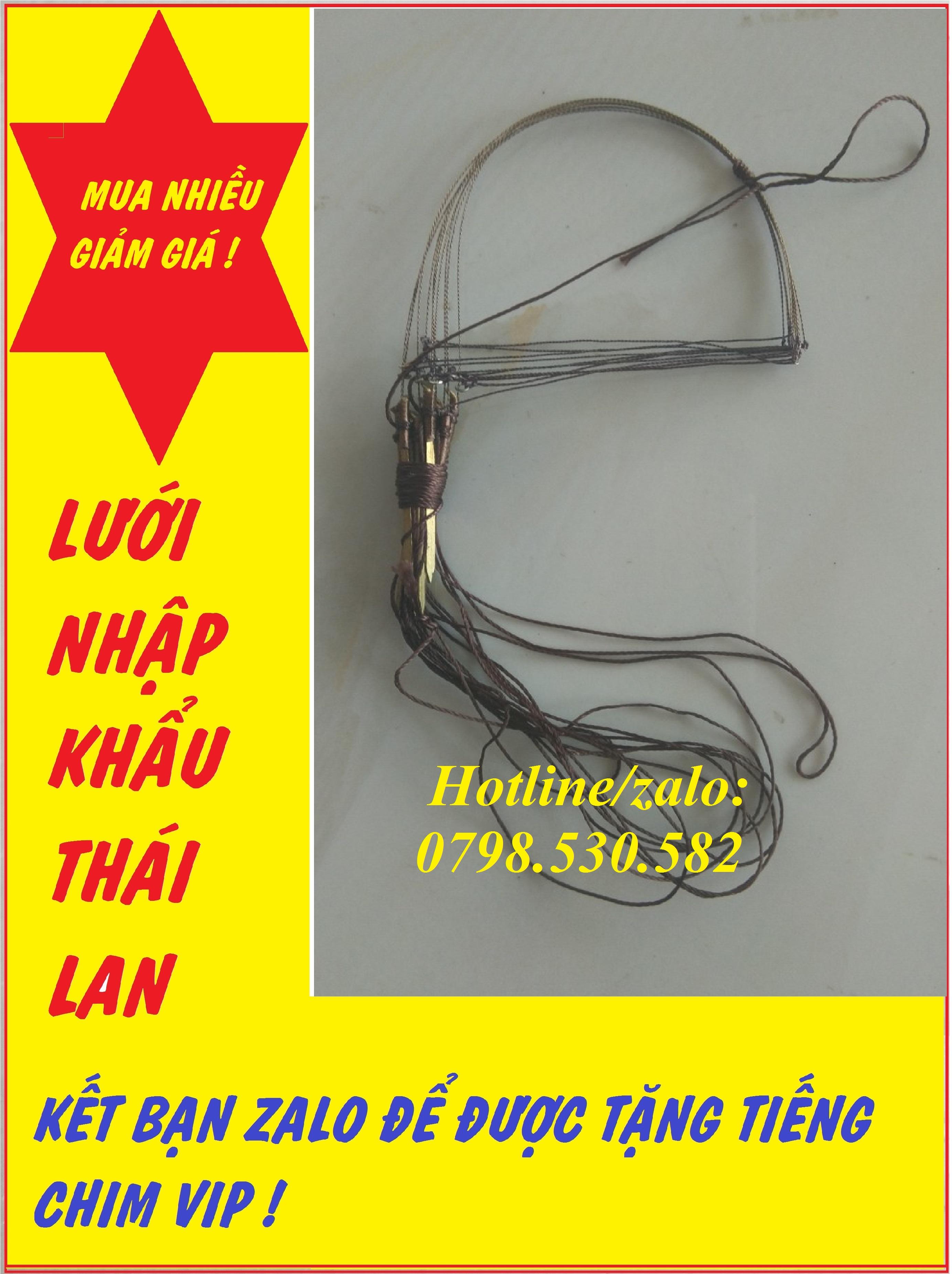 Bộ giò cu 10 chân đồng khoen đồng cáp inox se 4 dài 1,2m kết nối 10 chân bằng dù siêu bền