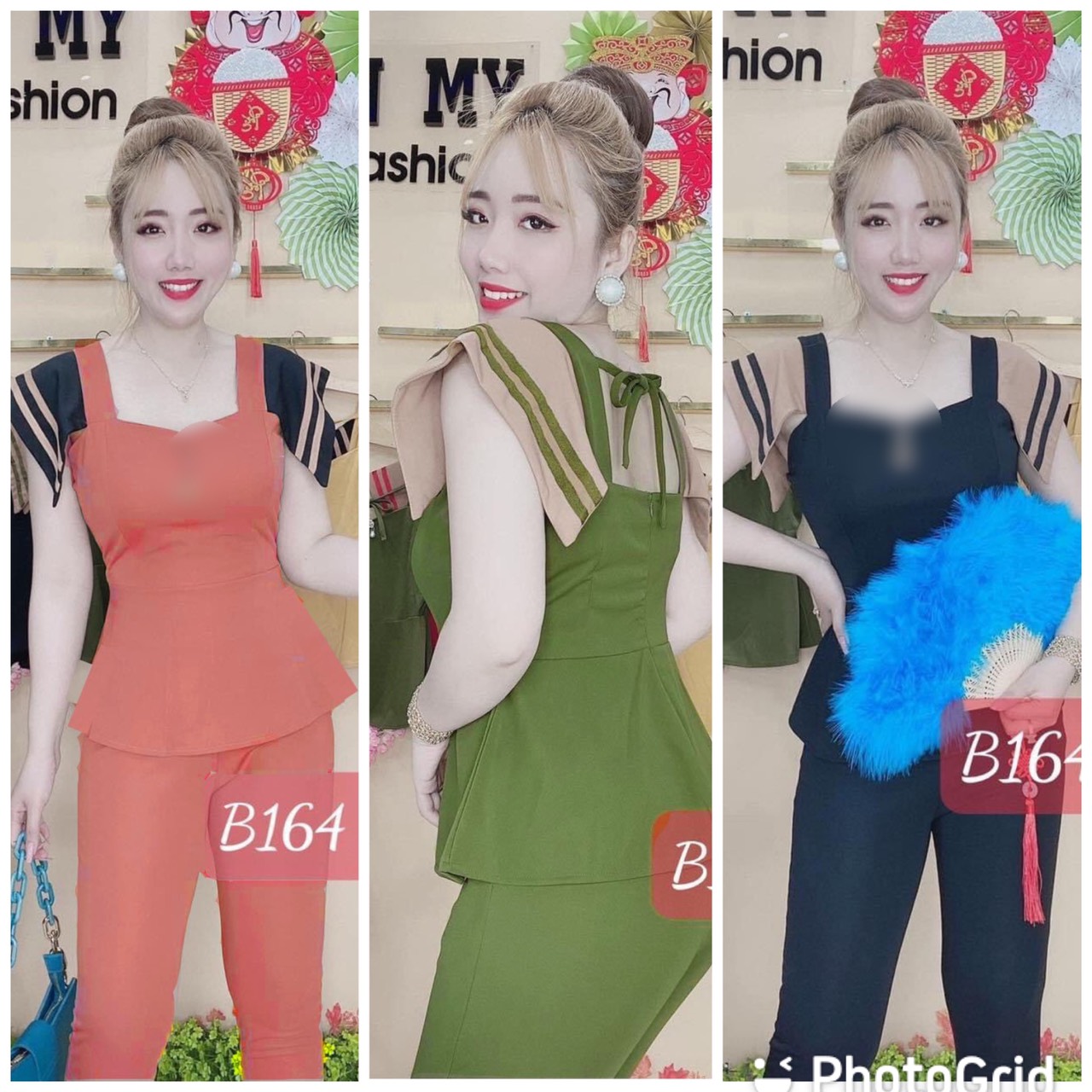 [HCM]Đồ bộ thun cát hàn mặc nhà bánh bèo cực xinh giá rẻ
