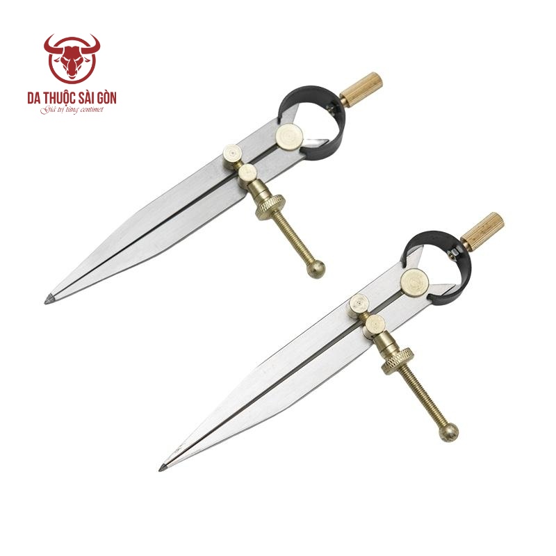 Compa kỹ thuật làm đồ da thủ công - da thuộc sài gòn - compa02-dong