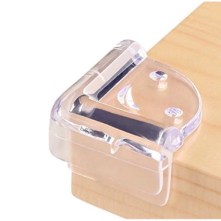 Set 4 bịt góc cạnh bàn silicon bảo vệ an toàn cho bé