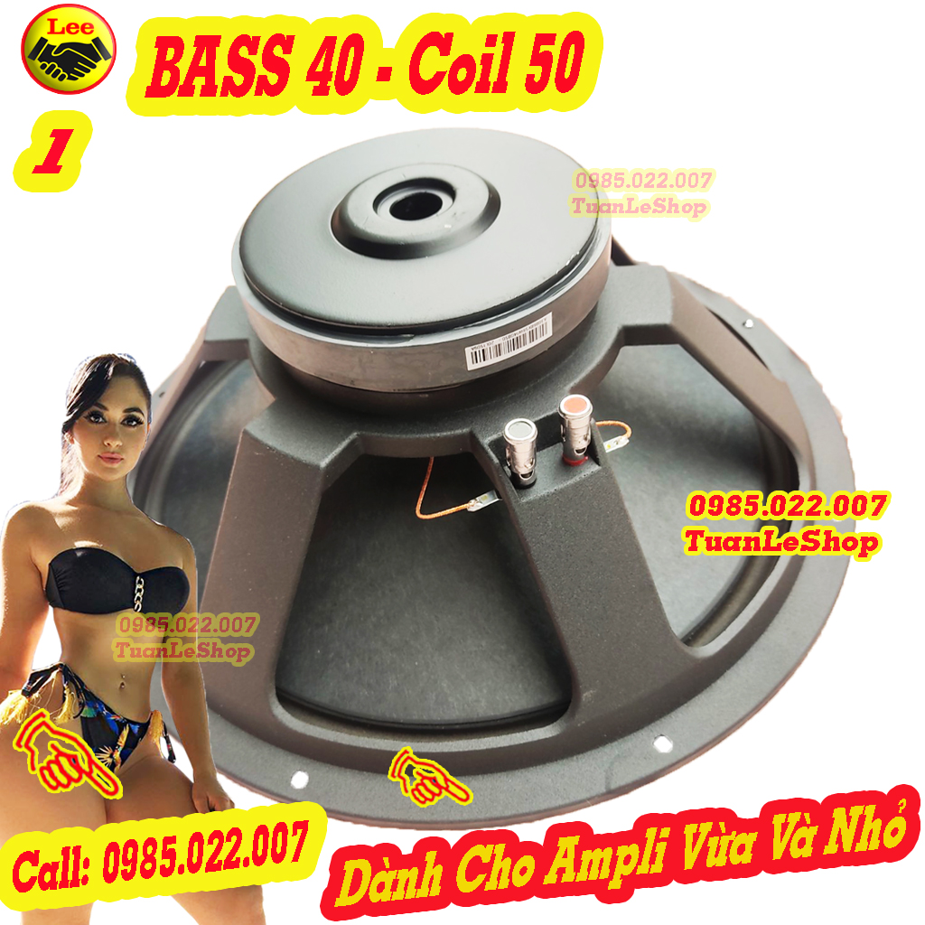 LOA BASS TẤC COIL 50 TỪ 156 GÂN VẢI LOA BASS 40 COI 50 GIÁ CHIẾC