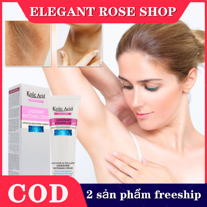 Kem xoá thâm mông, làm trắng vùng nách, kem làm trắng dưỡng ẩm cơ thể, kem dưỡng trắng da nách, khử mùi hôi vùng nách, trị thâm nách, trị thâm vùng đầu gối, khuỷu tay 50g