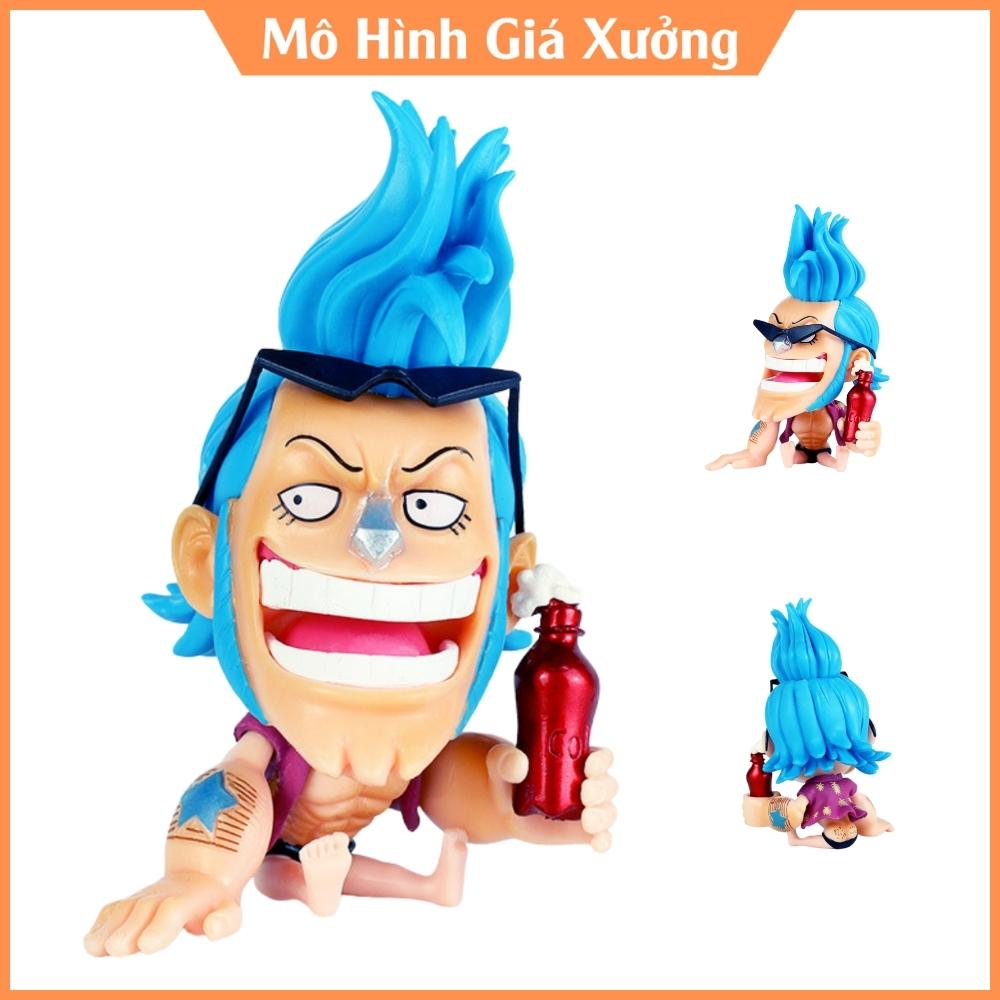 [Hoàn Tiền 10%]Mô hình Franky One Piece Cao 12cm - Tượng Figure Vua Hải Tặc