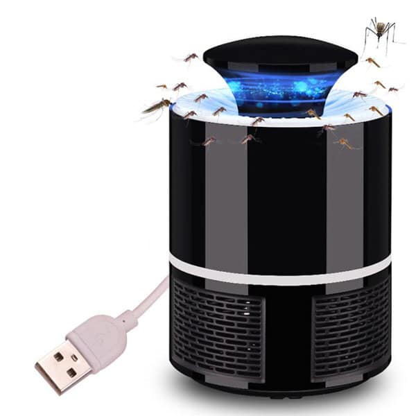 Đèn bắt muỗi mini thông minh hình trụ