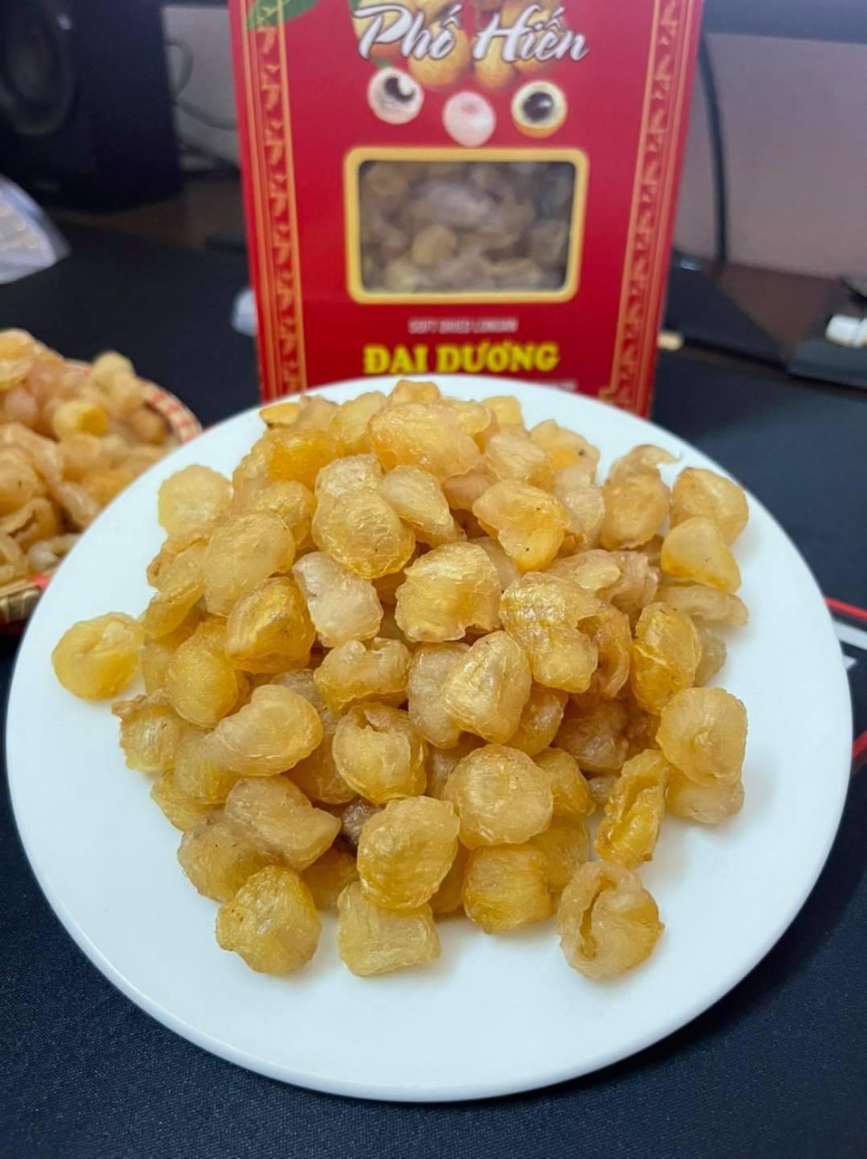 Long nhãn sấy khô hưng yên hộp 500g