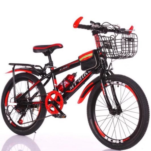 xe đạp thể thao 20 inh cho bé trai học Tiểu học- TẶNG KÈM GIỎ