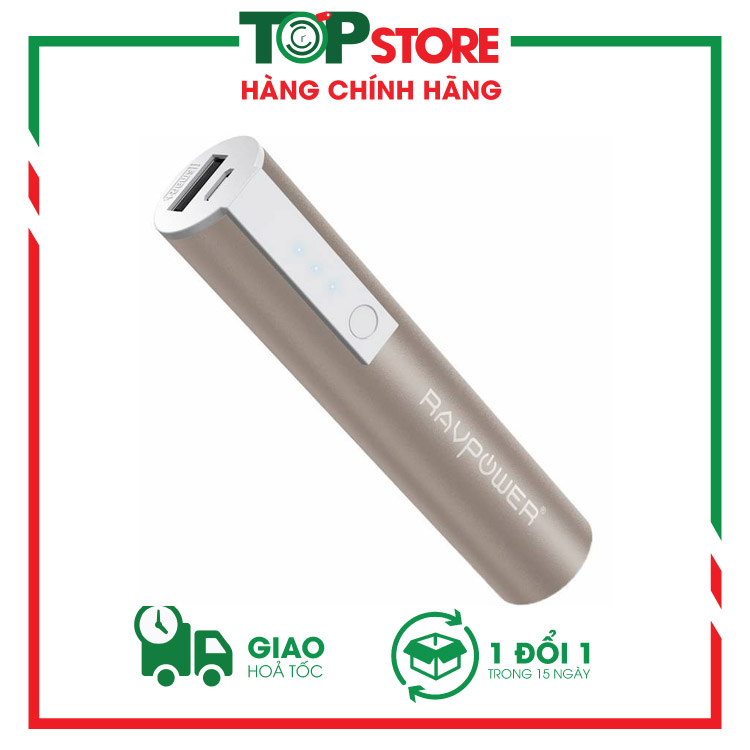 Pin sạc dự phòng ravpower 3350mah rp-pb33 - hàng chính hãng