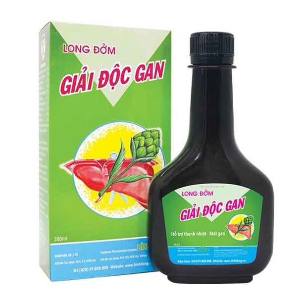 Long đởm giải độc gan bình đông