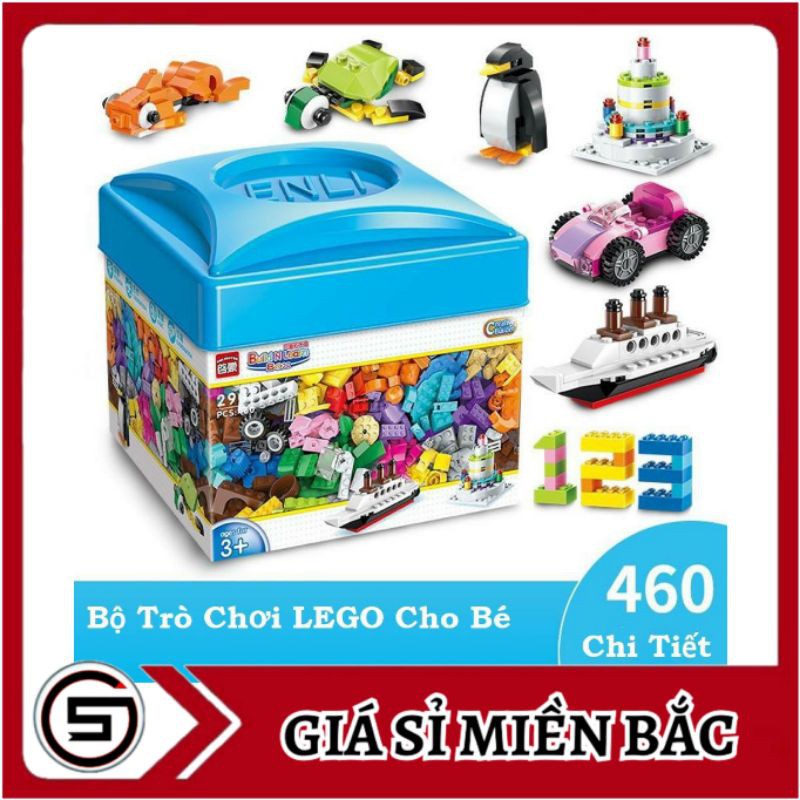 Bộ lắp ghép sáng tạo lego classic 460 chi tiết