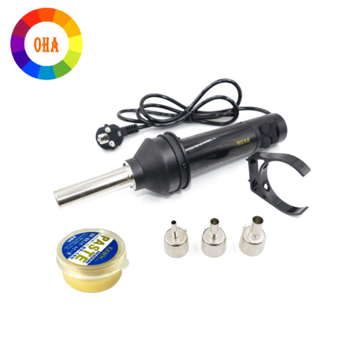 Máy khò lk8032 + mỡ hàn