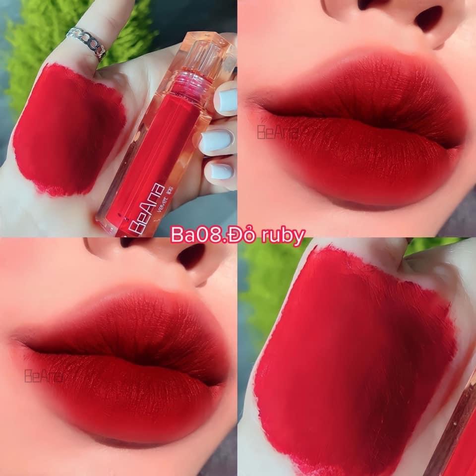 Son b.a special limited – son hữu cơ không chì siêu lì – màu son đỏ tươi tắn