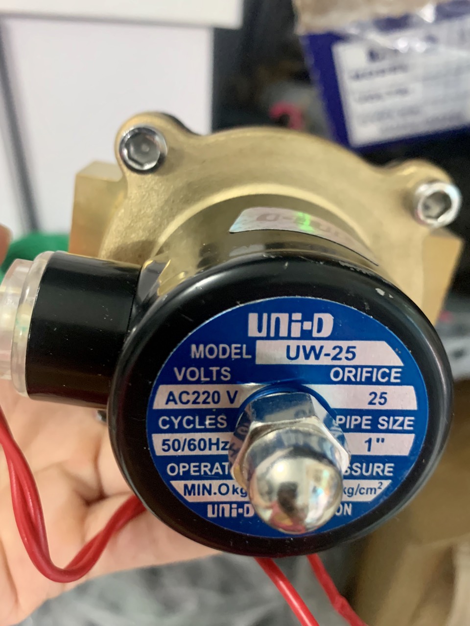 Van điện từ phi 34 - ac 220v