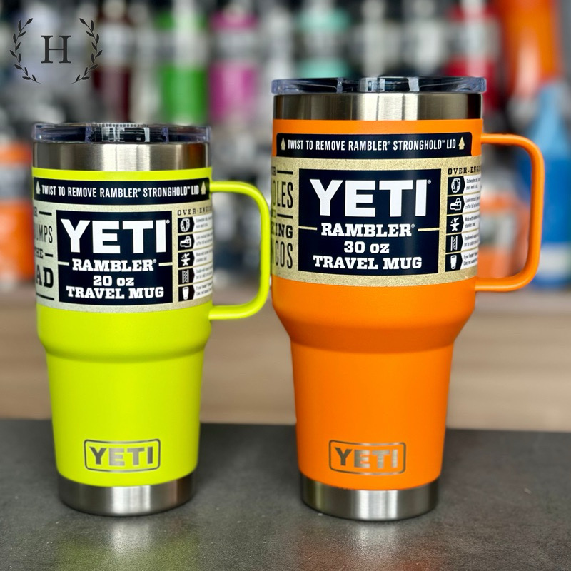 Ly giữ nhiệt YETI chính hãng - Travel Mug 20oz và 30oz nắp Magslider Stronghold
