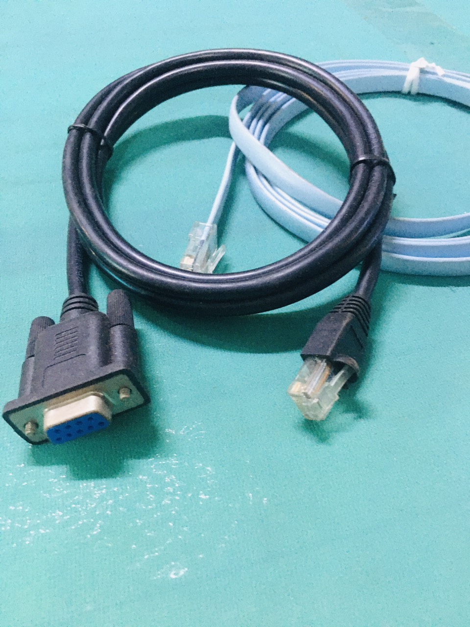 Cáp chuyển đổi rs232 to rj45 cat5 1,2m- 1,8m