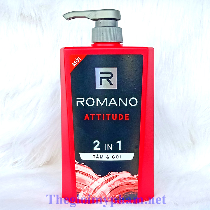Tắm Gội Romano 2 Trong 1 Attitude 650g