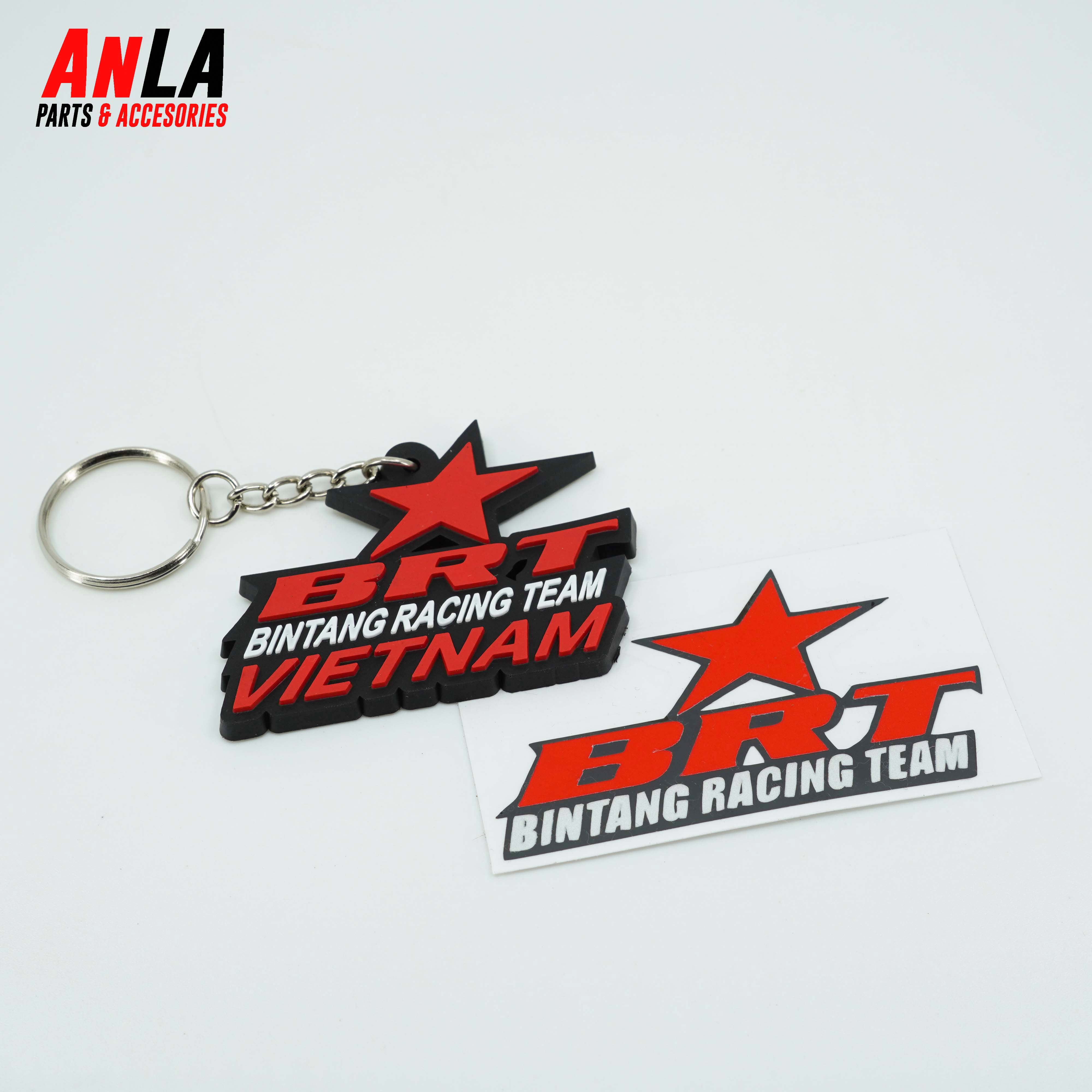 Móc khóa và tem BRT - WRX