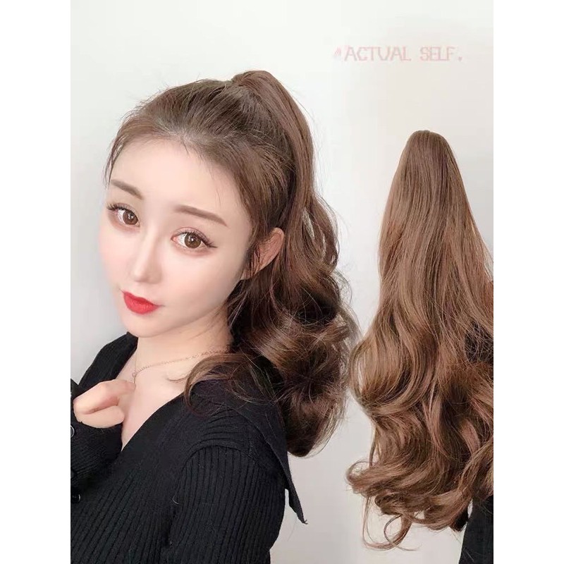 tóc giả ngoặm xoăn ❤️FREESHIP❤️n47