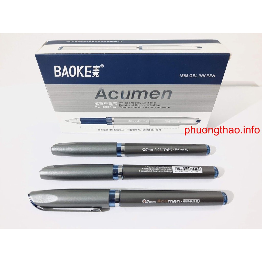 Bút ký baoke 1588 ngòi 0.7mm