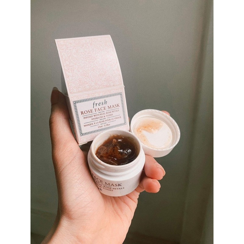 Mặt nạ hoa hồng Fresh Rose Face Mask minisize 15ml