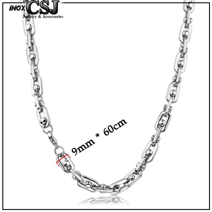 VÒNG CỔ NAM, DÂY CHUYỀN NAM XÍCH 9LY INOX TRANG SỨC CAO CẤP KHÔNG PHAI MÀU DN167
