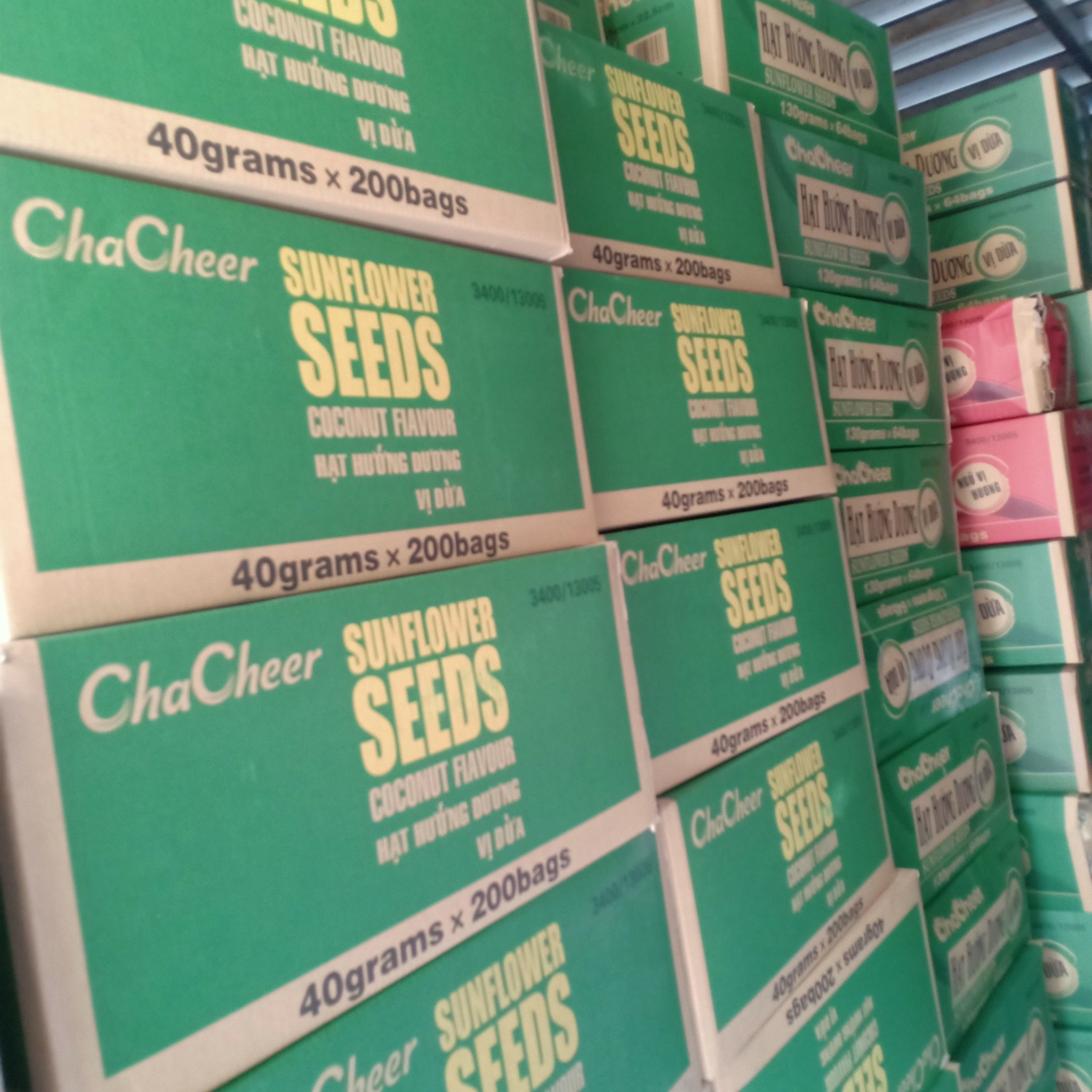 Bán sỉ hạt hướng dương chacheer vị dừa 500g/1kg