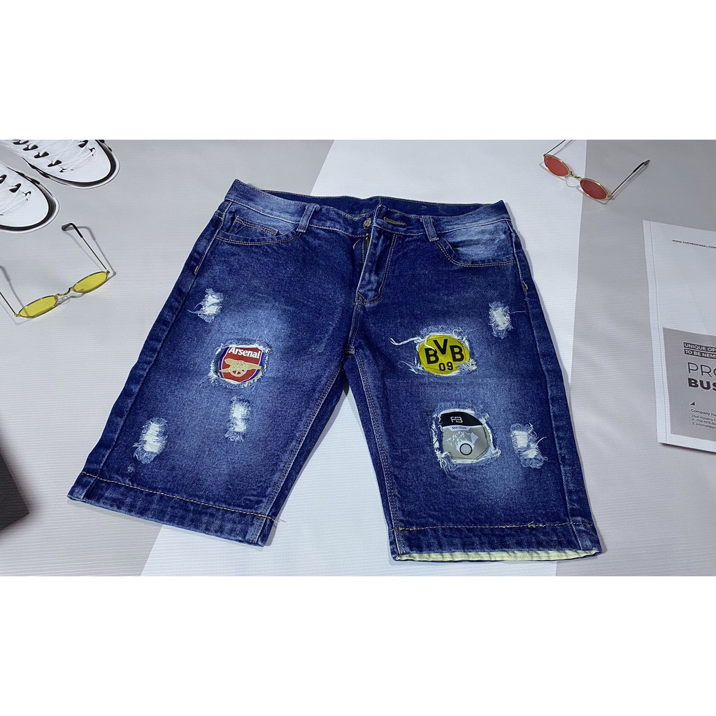 Quần short jean nam cao cấp - size34