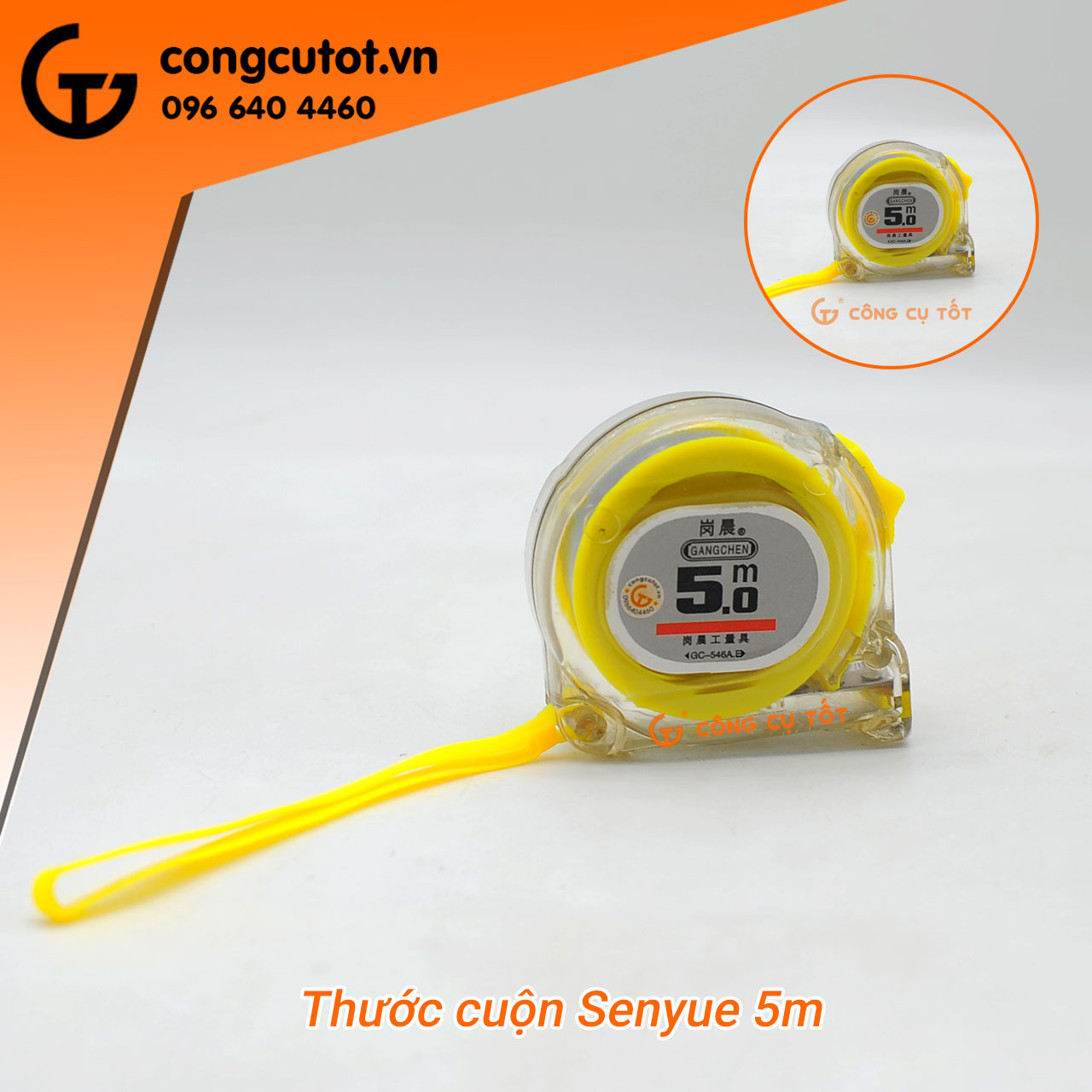 Thước cuộn Senyue size tùy chọn: 3m, 5m, 10m