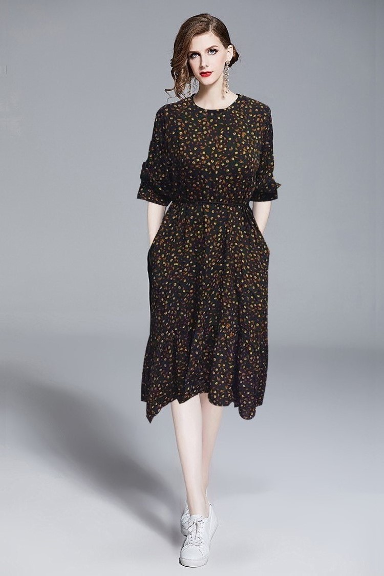 Đầm che bụng big size, đầm cho người mập big size