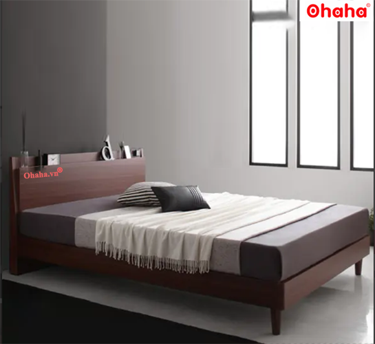 Giường ngủ gỗ công nghiệp cao cấp ohaha - gc037