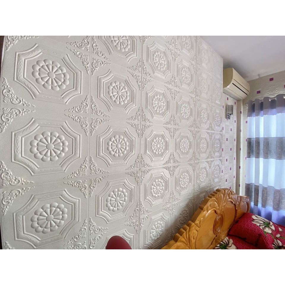 Xốp Dán Trần Dán Tường Hoa Thị 70 x70cm siêu đẹp