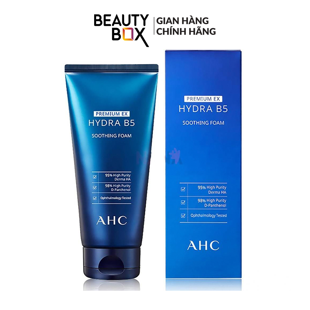 Sữa Rửa Mặt Cấp Ẩm AHC Premium Ex Hydra B5 Soothing Foam 180Ml