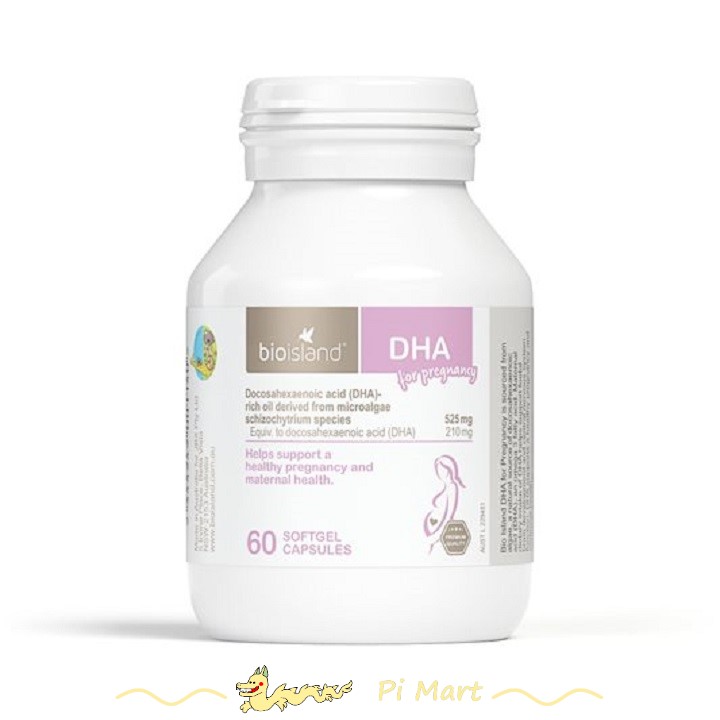 Vitamin bầu BioIsland DHA for Pregnancy 60 viên