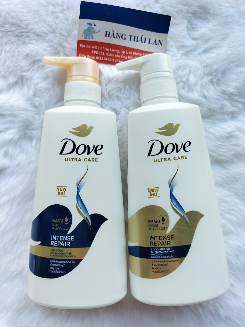 [HCM]Combo Dầu gội và xả DOVE THÁI LAN 410ML-Gội xả Dove