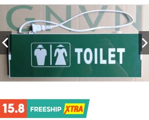 ĐÈN EXIT CAO CẤP TOILET GNVN HW-150LED