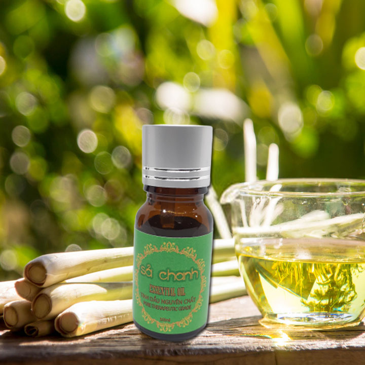 Tinh dầu sả chanh - tinh dầu sả chanh 10ml - diệt khuẩn - thanh lọc không khí