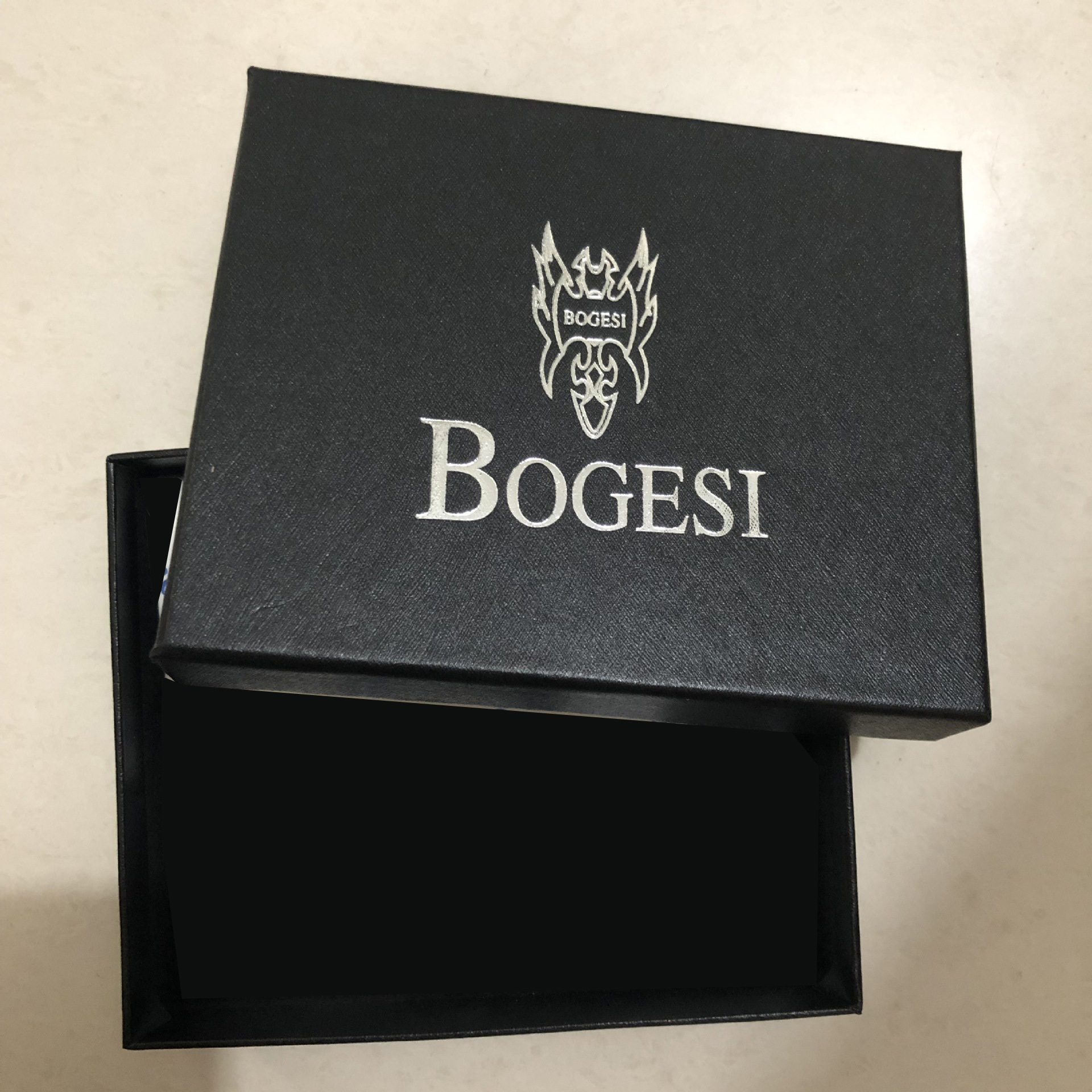 Hộp đựng bóp ví nam bogesi để tặng quà
