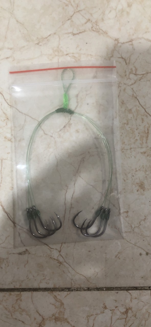 10 bộ-chùm nho 6 lưỡi câu số 16 tq- chuyên câu cá sông, hồ