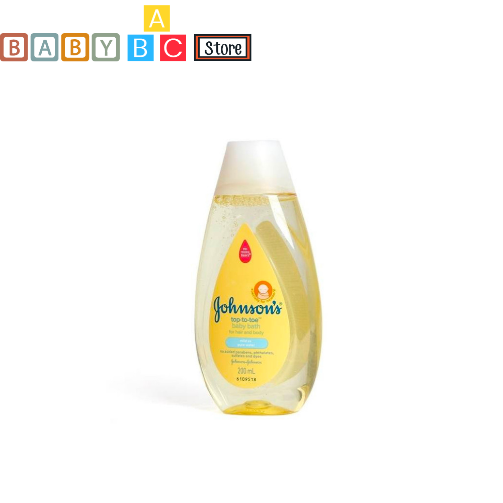 Sữa Tắm Gội Toàn Thân Johnsons Baby 200ml Sữa Tắm Gội Cho Bé Sơ Sinh Mẫu Mới hàng công ty