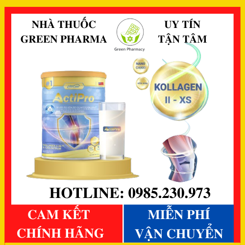 Sữa non actipro 400g giải pháp dinh dưỡng cho người viêm khớp, thoái hóa, trẻ hóa xương khớp chống viêm