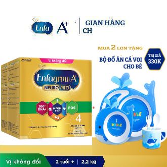 Combo 2 hộp sữa bột enfa a+ 4 bib 2,2kg