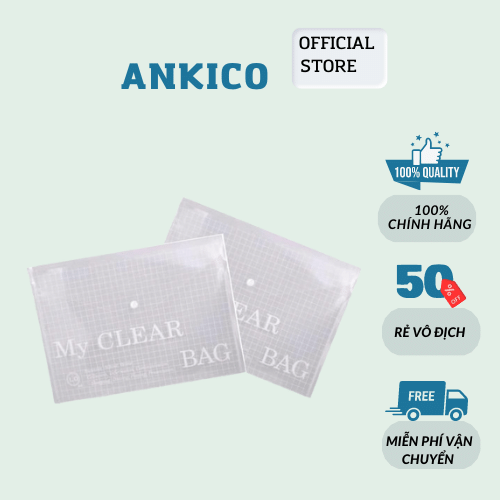 Túi đựng tài liệu ANKICO túi đựng hồ sơ có cúc bấm giá rẻ