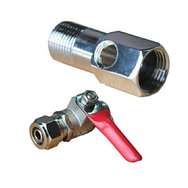 Bộ T chia nước đầu vào máy lọc nước 8014